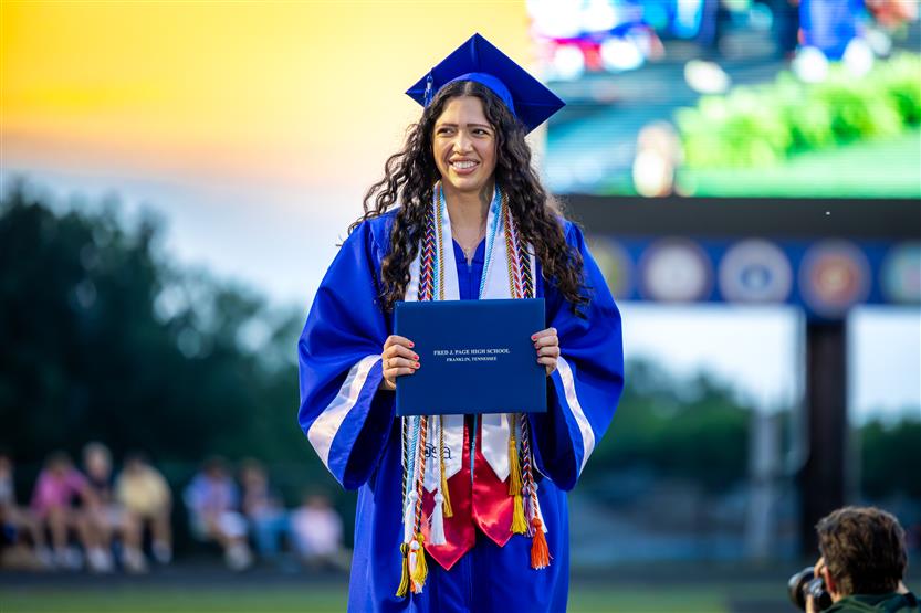 Students celebrate graduating